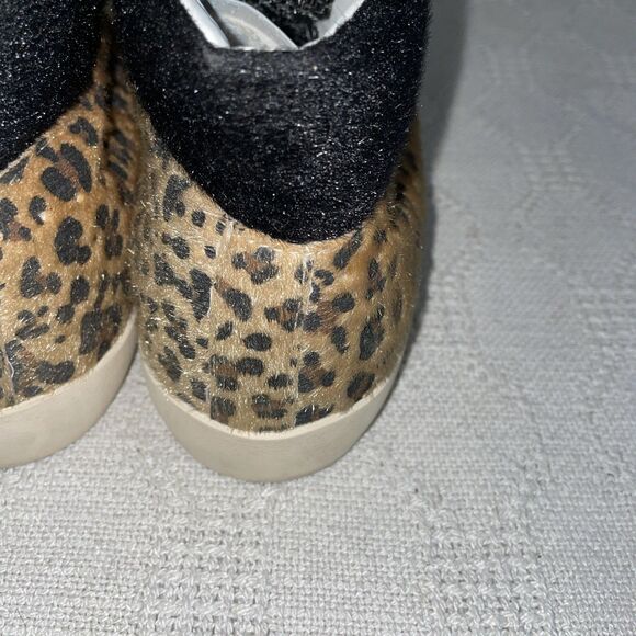 Gola Women’s Fashion Ankle Tops Size 39 U.S. 8 M Gold Leopard Print Synthetic - Picture 12 of 12